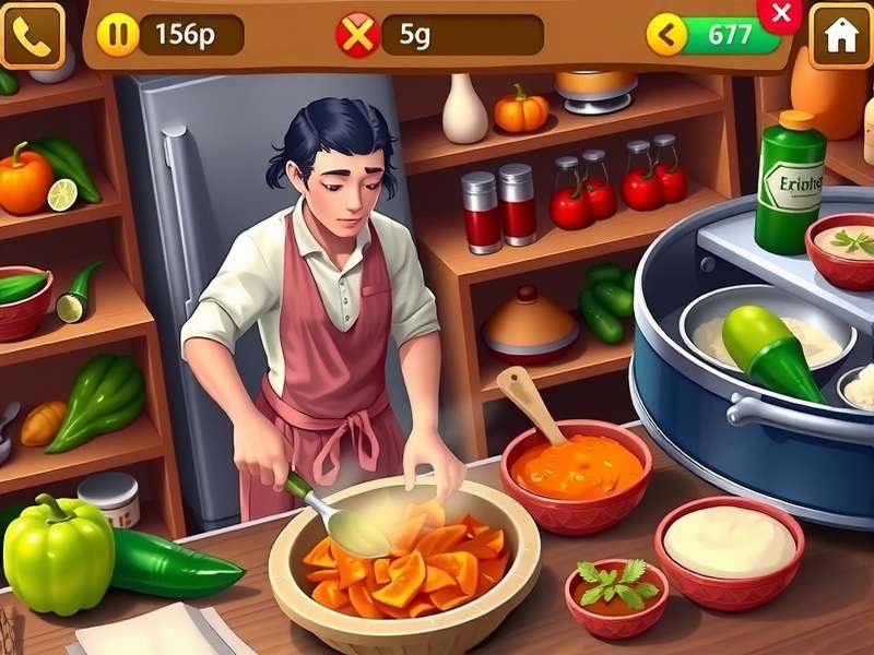 Cooking techniques in Chicken Tikka Masala Quest